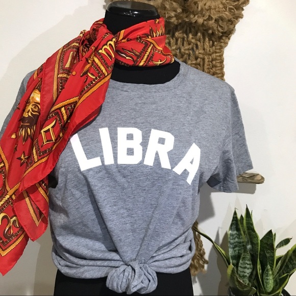 J. Crew Tops - J.crew zodiac sign libra tee size large